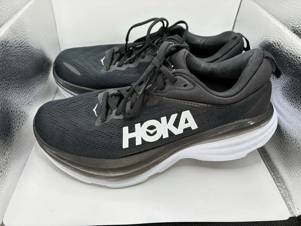 Hoka Bondi 8 Shoes women’s Size 9 Running Cushioned Athletic Trainer Sneakers